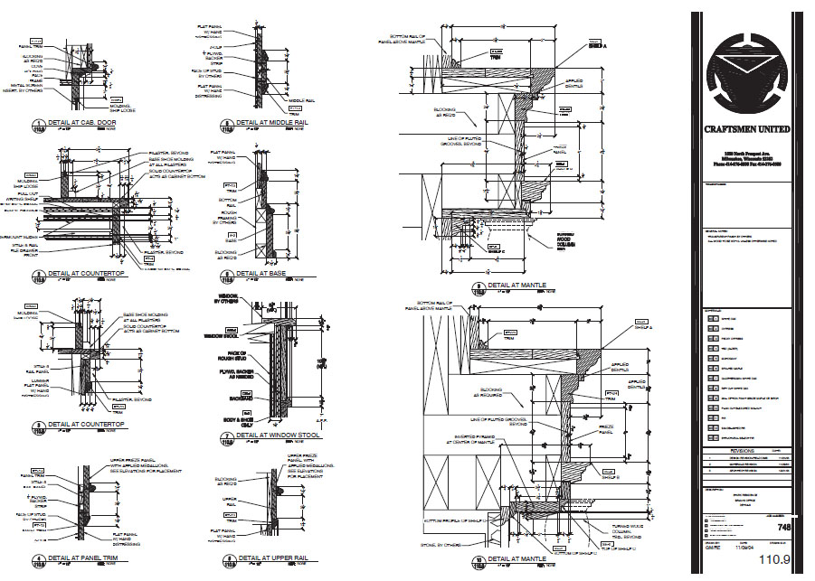 Shop Drawings CraftsmenUnited